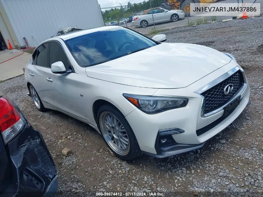 JN1EV7AR1JM437886 2018 Infiniti Q50 3.0T Sport