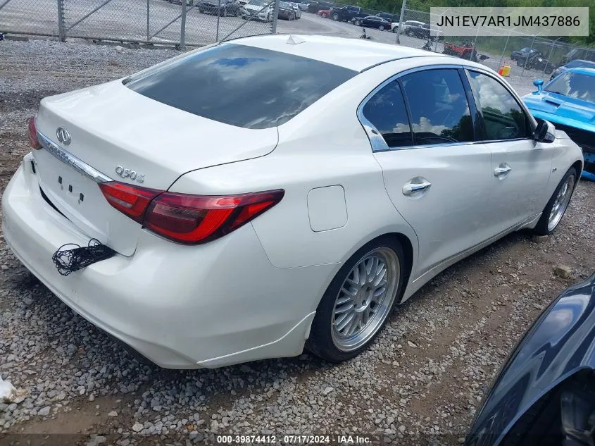 JN1EV7AR1JM437886 2018 Infiniti Q50 3.0T Sport