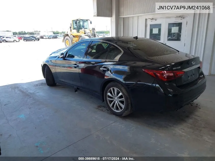 JN1CV7AP9JM241068 2018 Infiniti Q50 2.0T Pure