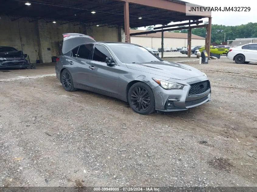 JN1EV7AR4JM432729 2018 Infiniti Q50 3.0T Luxe