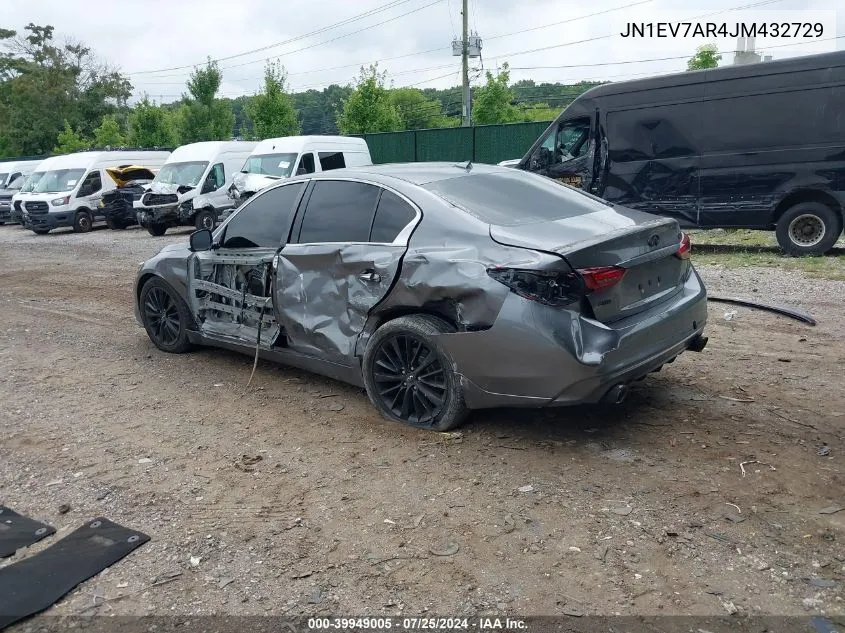 JN1EV7AR4JM432729 2018 Infiniti Q50 3.0T Luxe