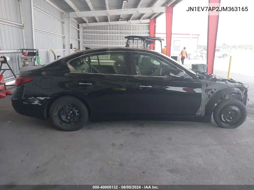 JN1EV7AP2JM363165 2018 Infiniti Q50 3.0T Luxe