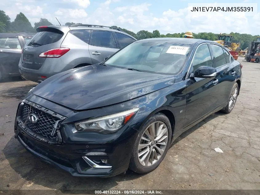 JN1EV7AP4JM355391 2018 Infiniti Q50 3.0T Luxe