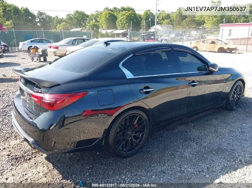 JN1EV7AP7JM350637 2018 Infiniti Q50 3.0T Sport