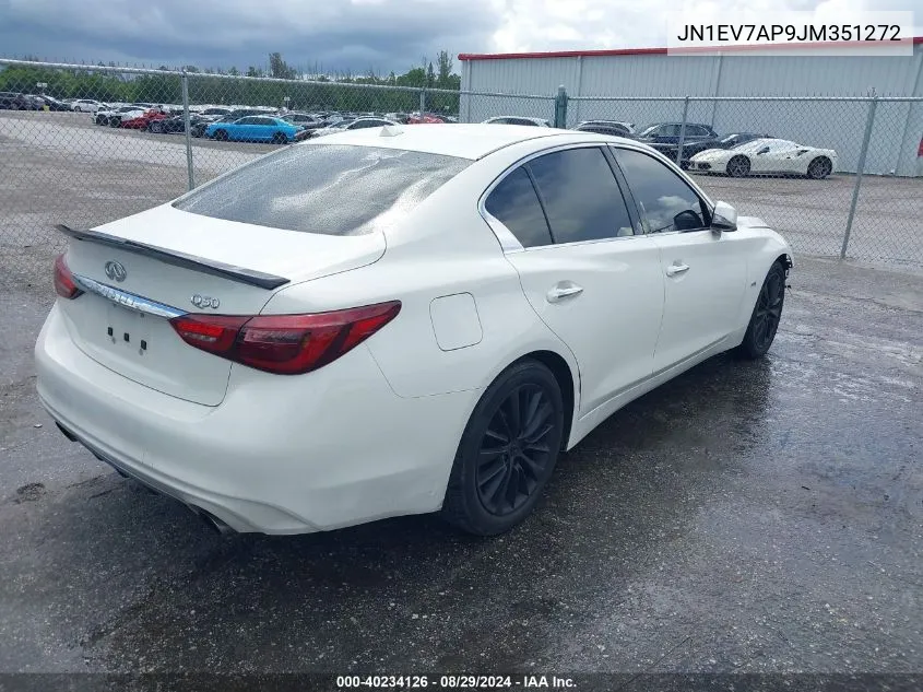 JN1EV7AP9JM351272 2018 Infiniti Q50 3.0T Luxe