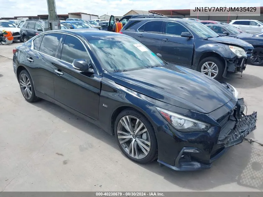 JN1EV7AR7JM435429 2018 Infiniti Q50 3.0T Luxe/3.0T Sport