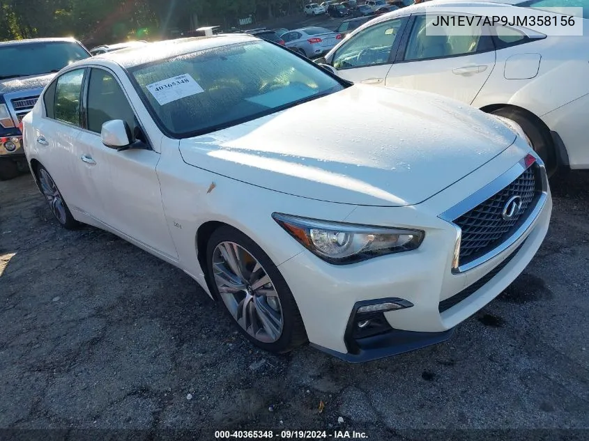 JN1EV7AP9JM358156 2018 Infiniti Q50 3.0T Sport