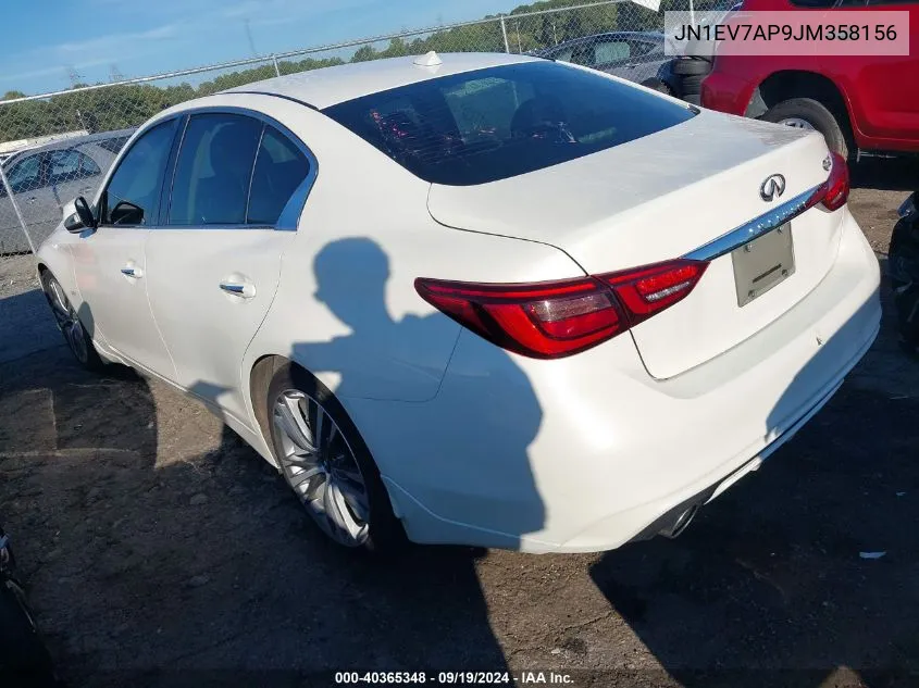 JN1EV7AP9JM358156 2018 Infiniti Q50 3.0T Sport