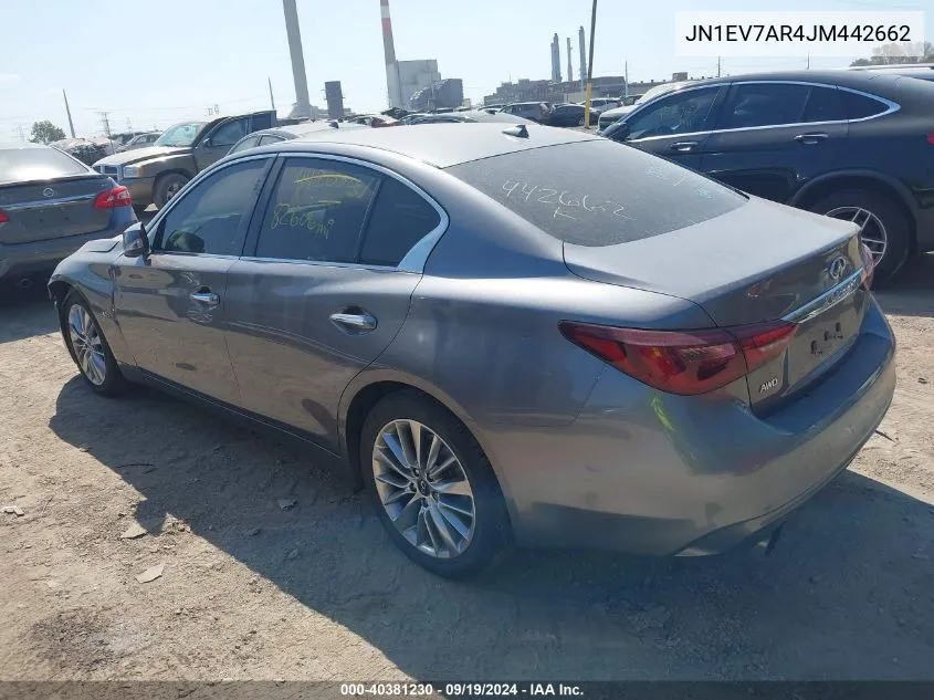 JN1EV7AR4JM442662 2018 Infiniti Q50 3.0T Luxe