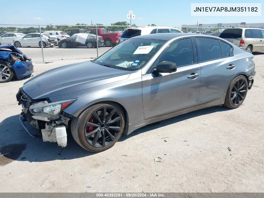 JN1EV7AP8JM351182 2018 Infiniti Q50 3.0T Sport