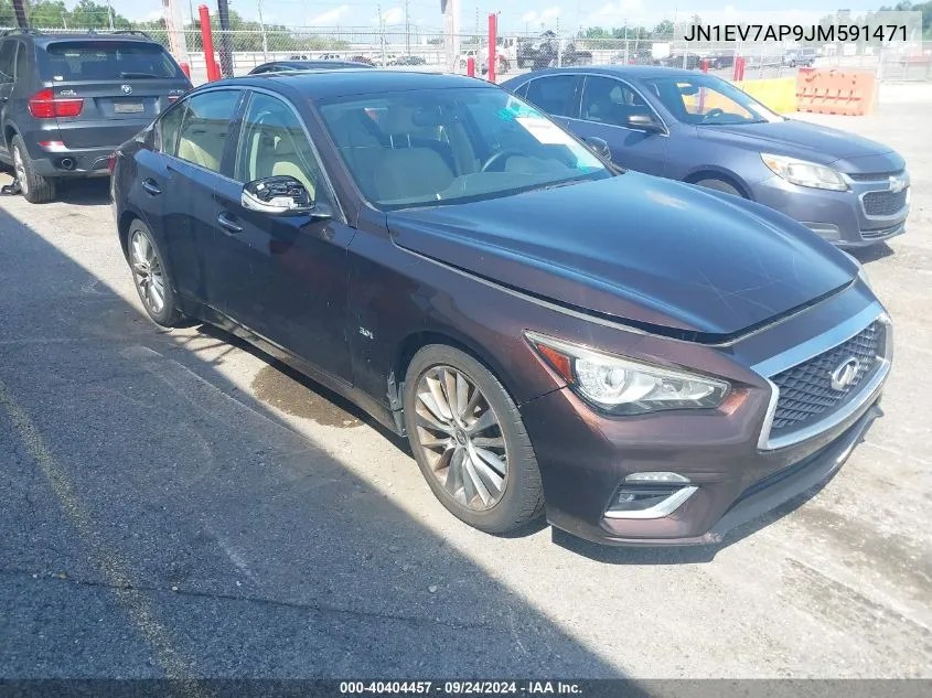 JN1EV7AP9JM591471 2018 Infiniti Q50 3.0T Luxe