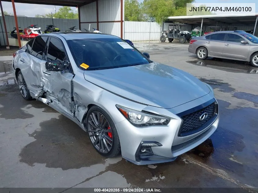 2018 Infiniti Q50 Red Sport 400 VIN: JN1FV7AP4JM460100 Lot: 40420285