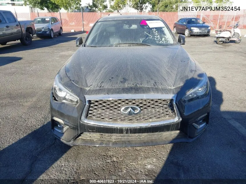 JN1EV7AP9JM352454 2018 Infiniti Q50 3.0T Luxe