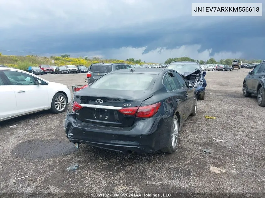 JN1EV7ARXKM556618 2019 Infiniti Q50