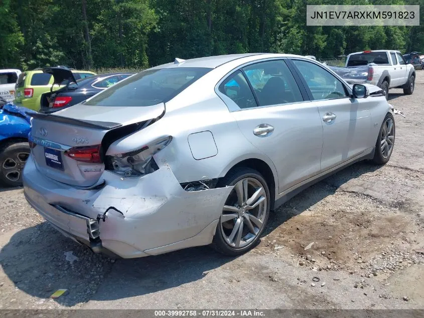 JN1EV7ARXKM591823 2019 Infiniti Q50 3.0T Signature Edition