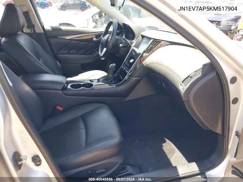 JN1EV7AP5KM517904 2019 Infiniti Q50 3.0T Luxe