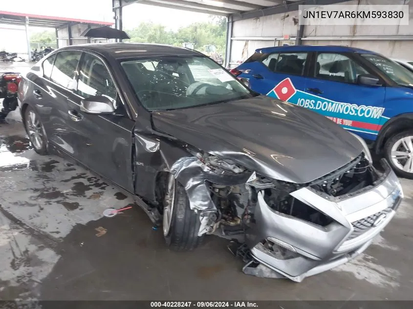 JN1EV7AR6KM593830 2019 Infiniti Q50 3.0T Luxe