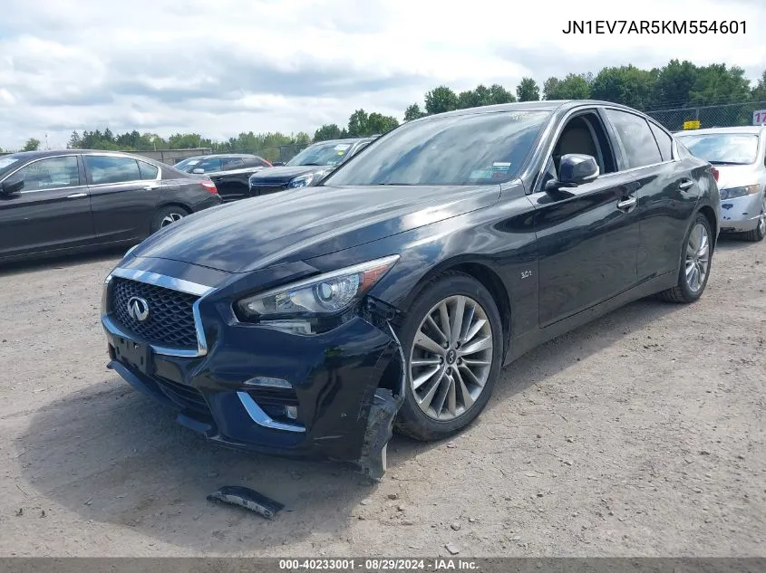 JN1EV7AR5KM554601 2019 Infiniti Q50 3.0T Luxe