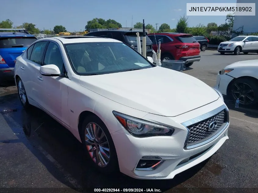 JN1EV7AP6KM518902 2019 Infiniti Q50 3.0T Luxe