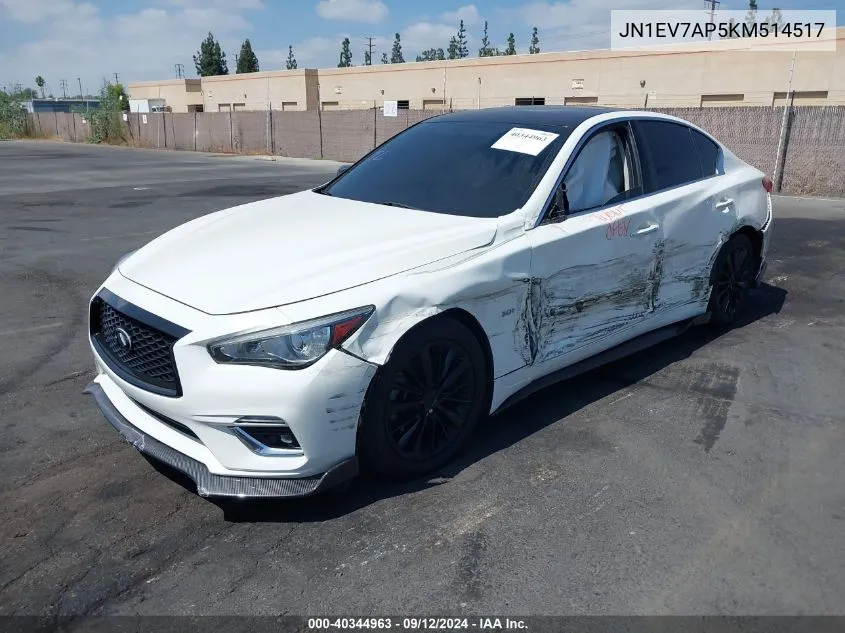 JN1EV7AP5KM514517 2019 Infiniti Q50 3.0T Luxe