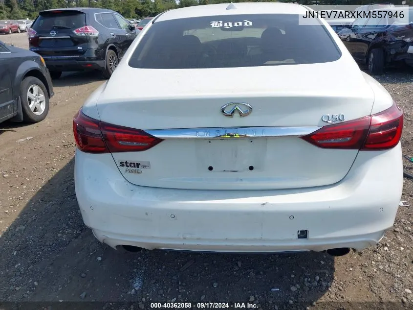 JN1EV7ARXKM557946 2019 Infiniti Q50 3.0T Luxe