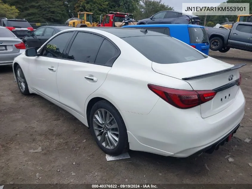 JN1EV7AR1KM553901 2019 Infiniti Q50 3.0T Luxe