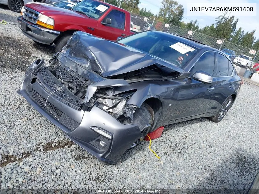 JN1EV7AR6KM591608 2019 Infiniti Q50 3.0T Signature Edition