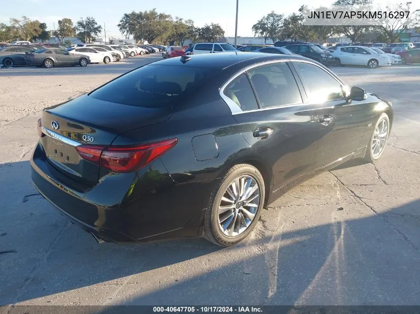 JN1EV7AP5KM516297 2019 Infiniti Q50 3.0T Luxe