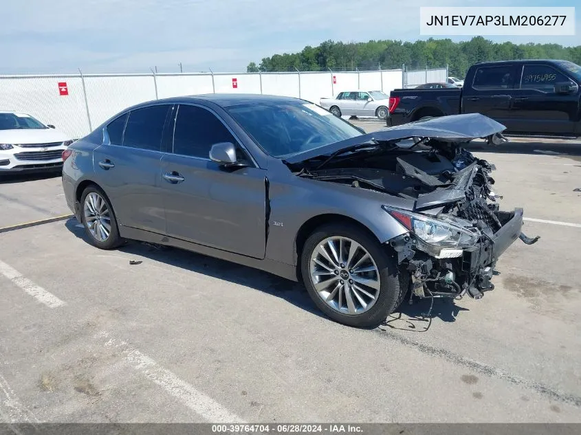 JN1EV7AP3LM206277 2020 Infiniti Q50 Luxe