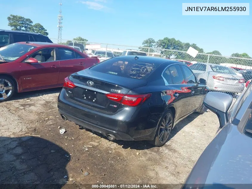 2020 Infiniti Q50 Edition 30 Awd VIN: JN1EV7AR6LM255930 Lot: 39845881