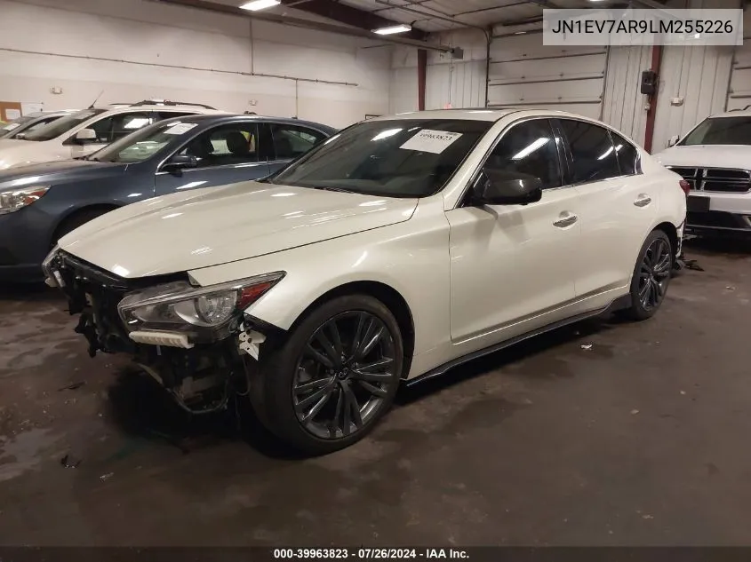 2020 Infiniti Q50 Edition 30 Awd VIN: JN1EV7AR9LM255226 Lot: 39963823