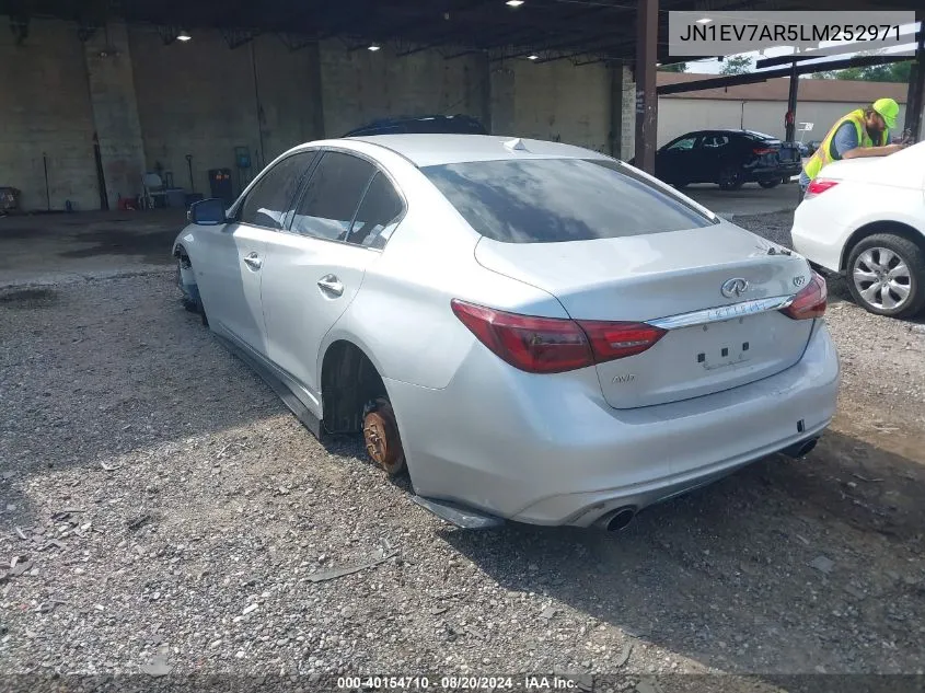 JN1EV7AR5LM252971 2020 Infiniti Q50 Luxe Awd