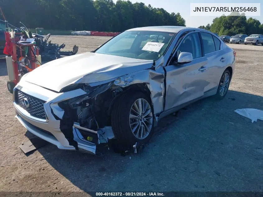 2020 Infiniti Q50 Pure/Luxe/Sport/Edition 30 VIN: JN1EV7AR5LM256468 Lot: 40162372