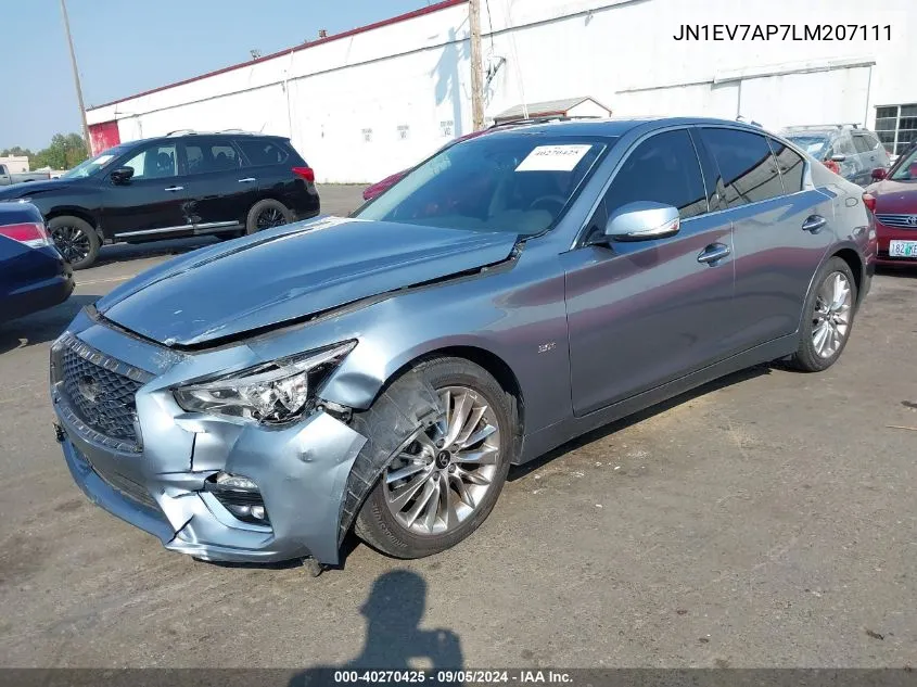 JN1EV7AP7LM207111 2020 Infiniti Q50 Pure/Luxe/Sport/Edition 30