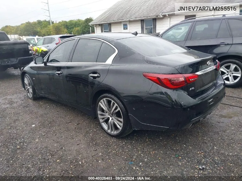 JN1EV7AR7LM255516 2020 Infiniti Q50 Sport Awd