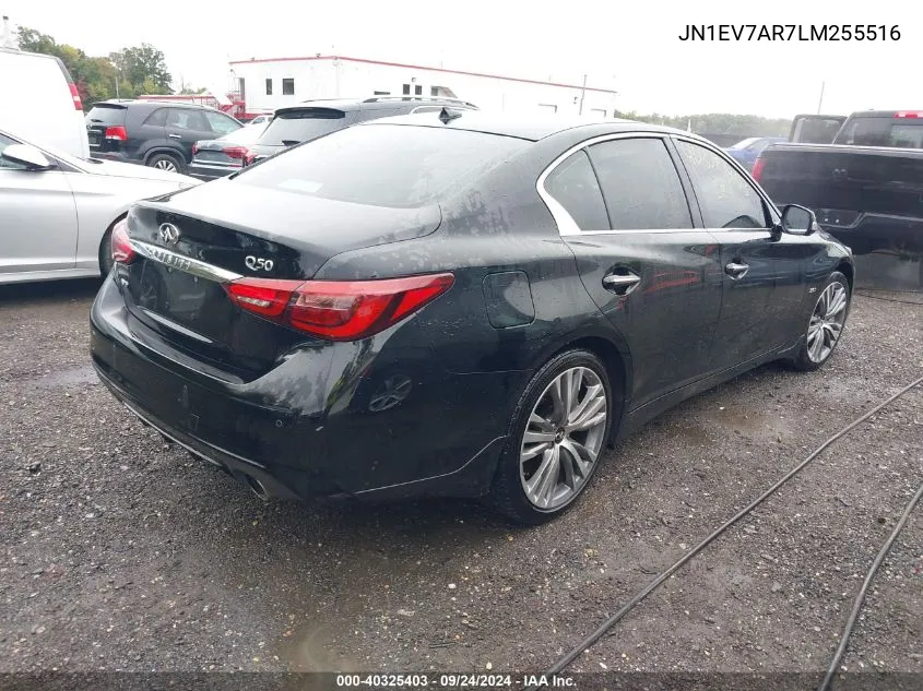 JN1EV7AR7LM255516 2020 Infiniti Q50 Sport Awd