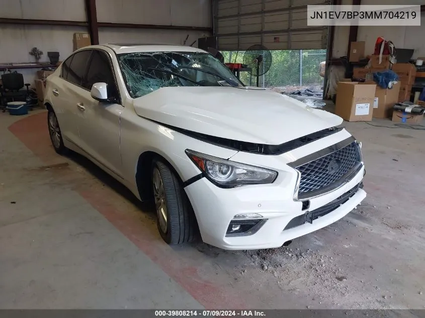 JN1EV7BP3MM704219 2021 Infiniti Q50 Luxe