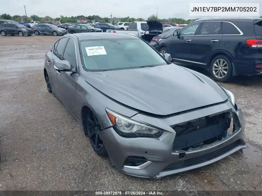 JN1EV7BP2MM705202 2021 Infiniti Q50 Luxe