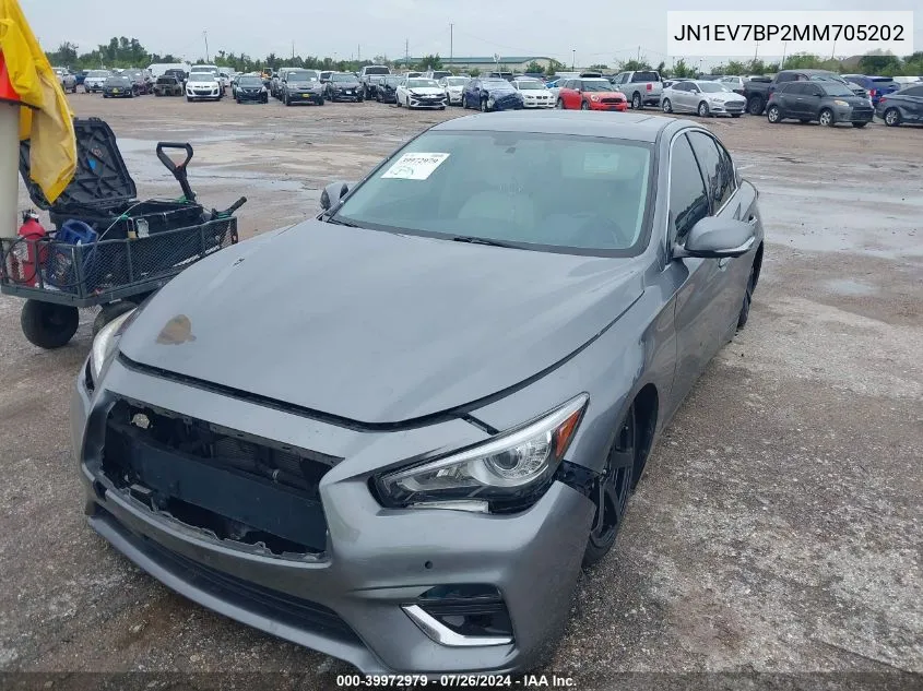 JN1EV7BP2MM705202 2021 Infiniti Q50 Luxe