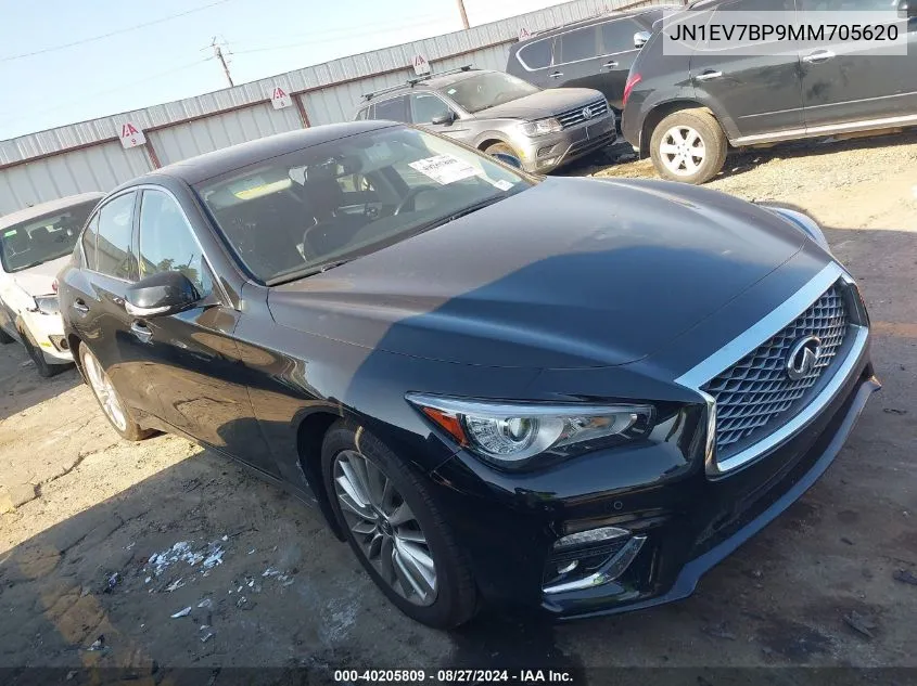 JN1EV7BP9MM705620 2021 Infiniti Q50 Luxe