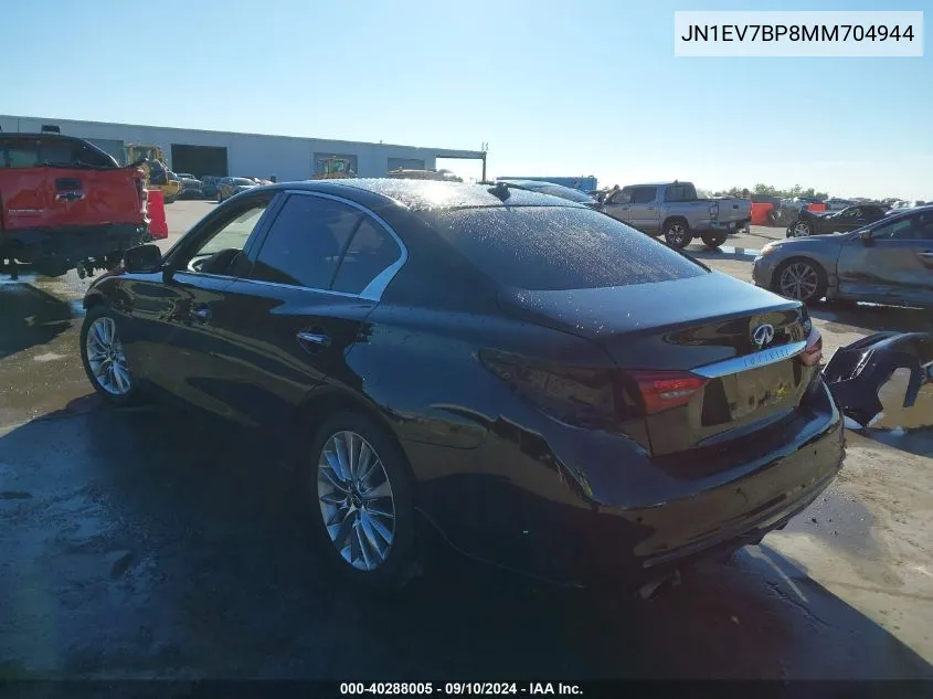 JN1EV7BP8MM704944 2021 Infiniti Q50 Luxe