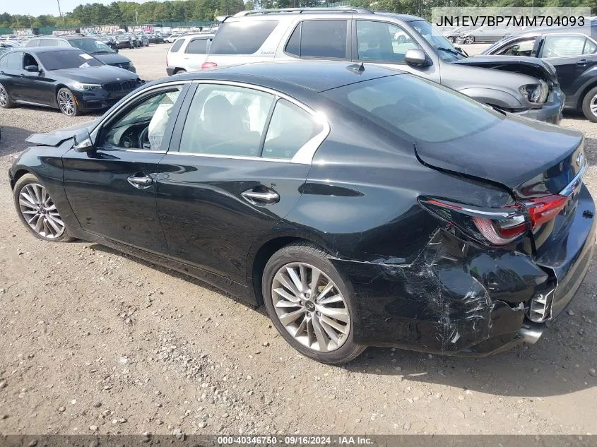 JN1EV7BP7MM704093 2021 Infiniti Q50 Luxe