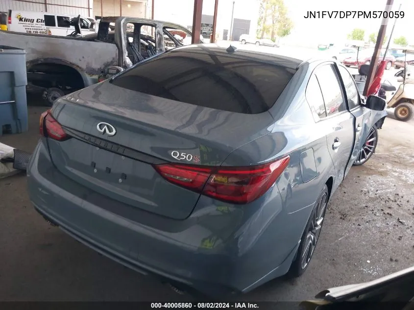 JN1FV7DP7PM570059 2023 Infiniti Q50 Red Sport 400