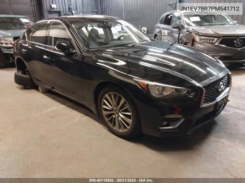 JN1EV7BR7PM541712 2023 Infiniti Q50 Luxe