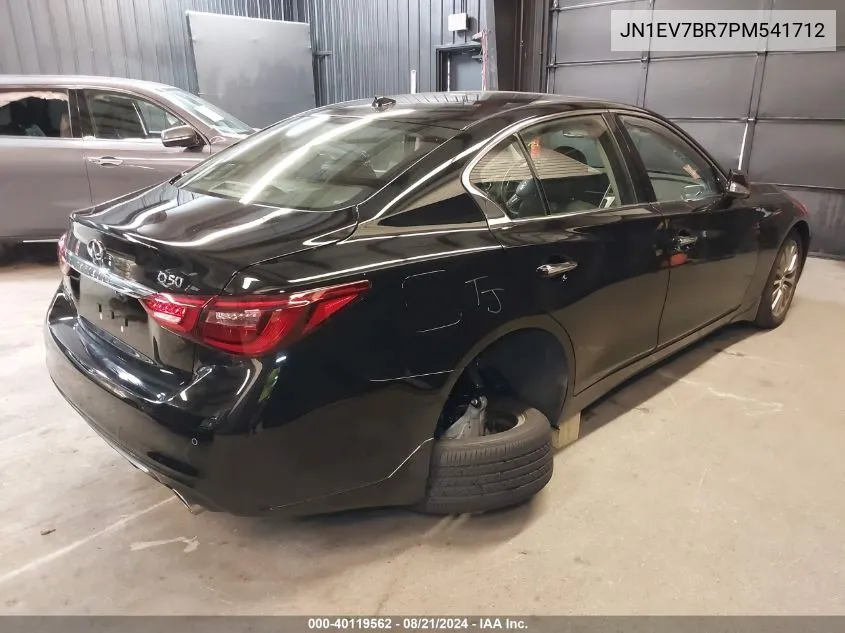 JN1EV7BR7PM541712 2023 Infiniti Q50 Luxe