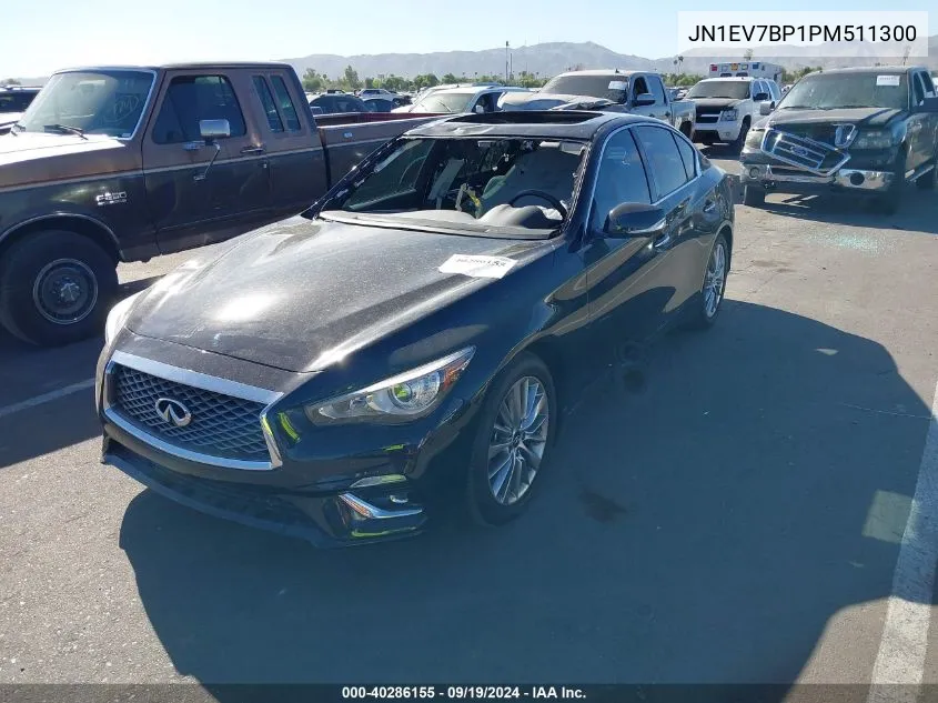 2023 Infiniti Q50 Luxe VIN: JN1EV7BP1PM511300 Lot: 40286155