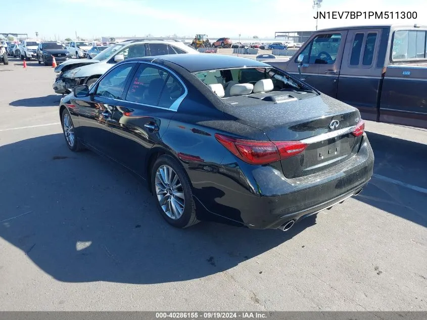 2023 Infiniti Q50 Luxe VIN: JN1EV7BP1PM511300 Lot: 40286155