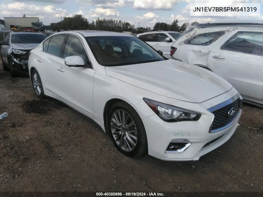 JN1EV7BR5PM541319 2023 Infiniti Q50 Luxe Awd