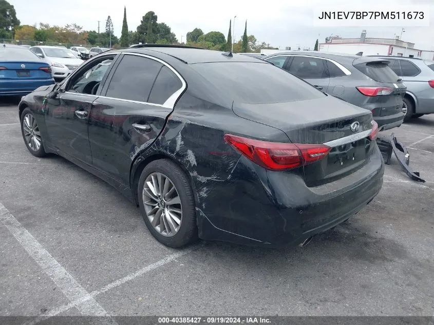 JN1EV7BP7PM511673 2023 Infiniti Q50 Luxe