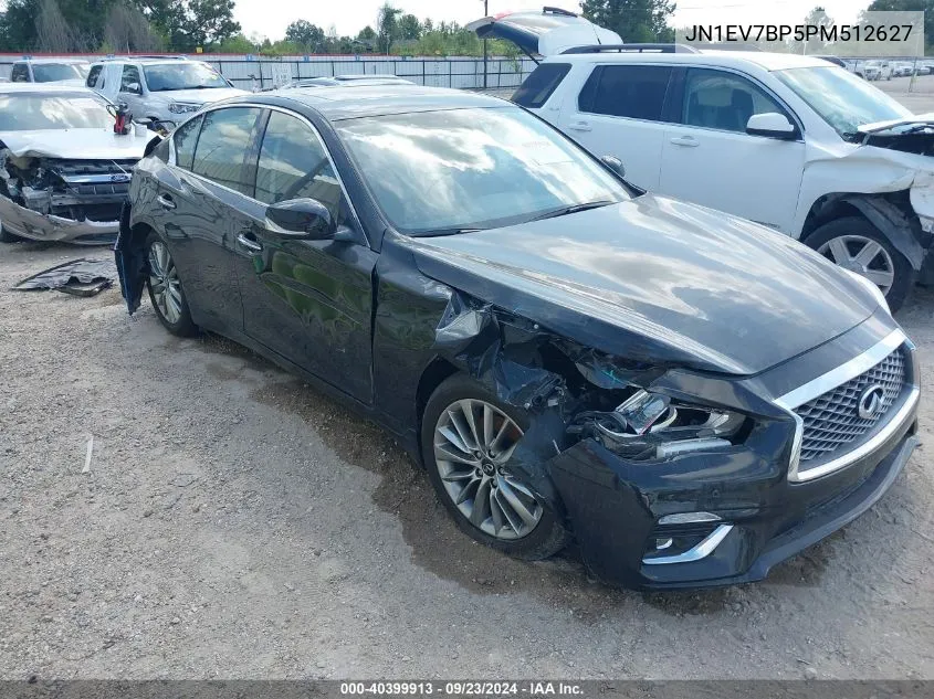 2023 Infiniti Q50 Luxe VIN: JN1EV7BP5PM512627 Lot: 40399913